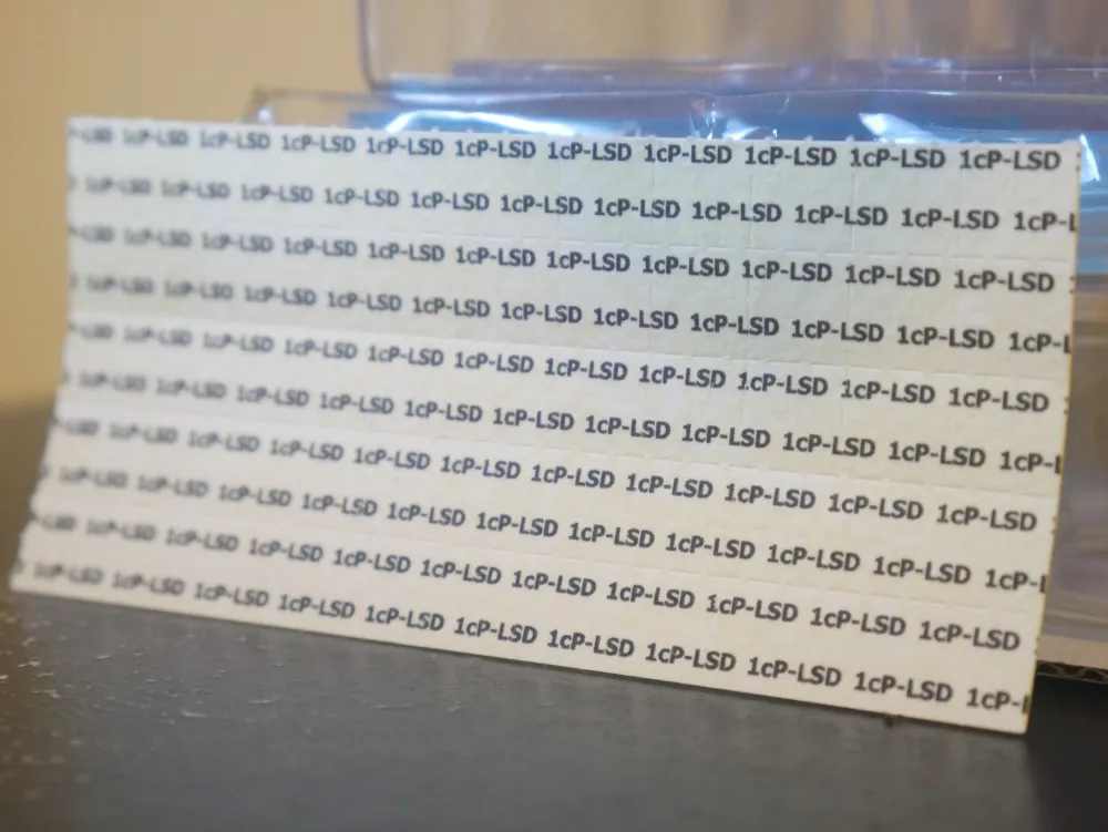 Buy 1P-LSD 100ug Blotters